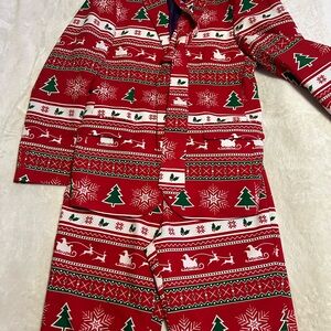 OppoSuits Red and Green Festive Suit